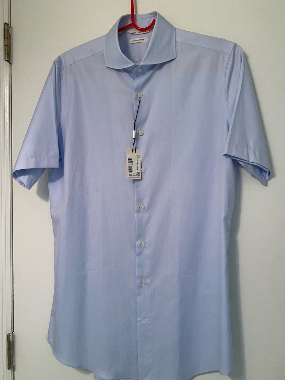 Suitsupply Light Blue Dress Shirt - Extra Slim Fit